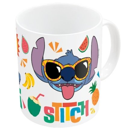 MUG PORCELAINE STITCH ETE 325ML