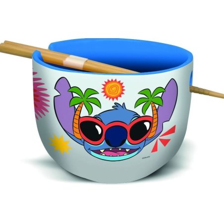 STOR RAMEN/BAGUETTES STITCH FEUILLE TROPICALES