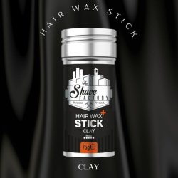The Shave Factory Hair Wax Stick Clay Long Lasting Styling Wax Stick Smoothing and Slick Stick for Hair Wigs 2.7oz 75g