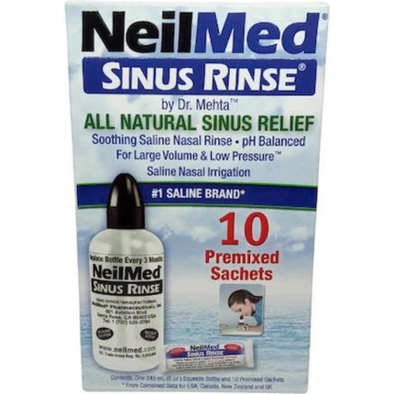 Neilmed Sinus Rinse Starter Kit - 10 Sachets