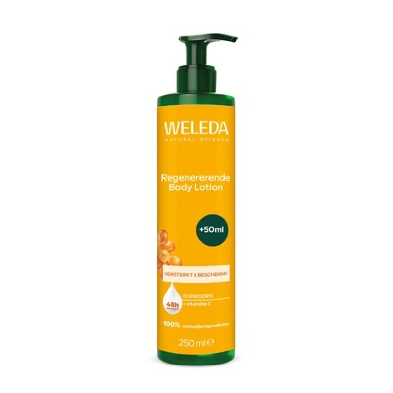 Weleda Sea Buckthorn Body Lotion Regenerating With Pump