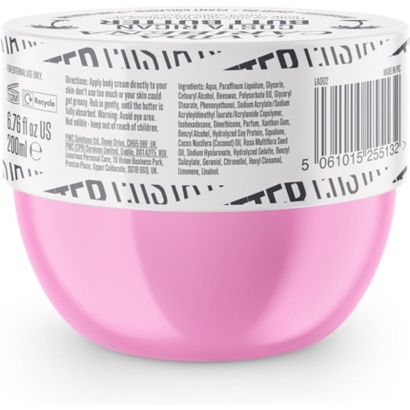 La Vida Caribena Costa Rican Booty Butter Skin Smoothing Body Cream