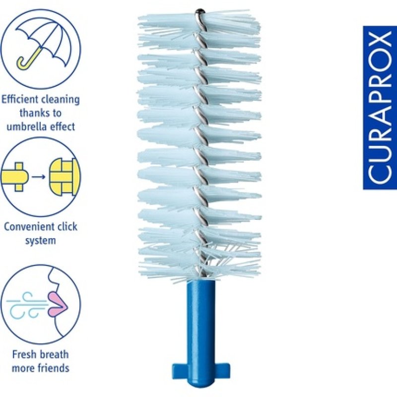 Curaprox CPS 410 Perio Refill Deep Sky Blue - Pack of 4