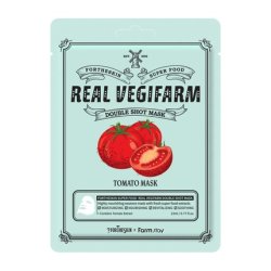Fortheskin Fortheskin Super Food Real Vegifarm Double Shot Mask Tomato