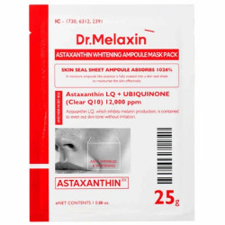 Dr Melaxin Astaxanthin Brightening Ampoule Mask 25g