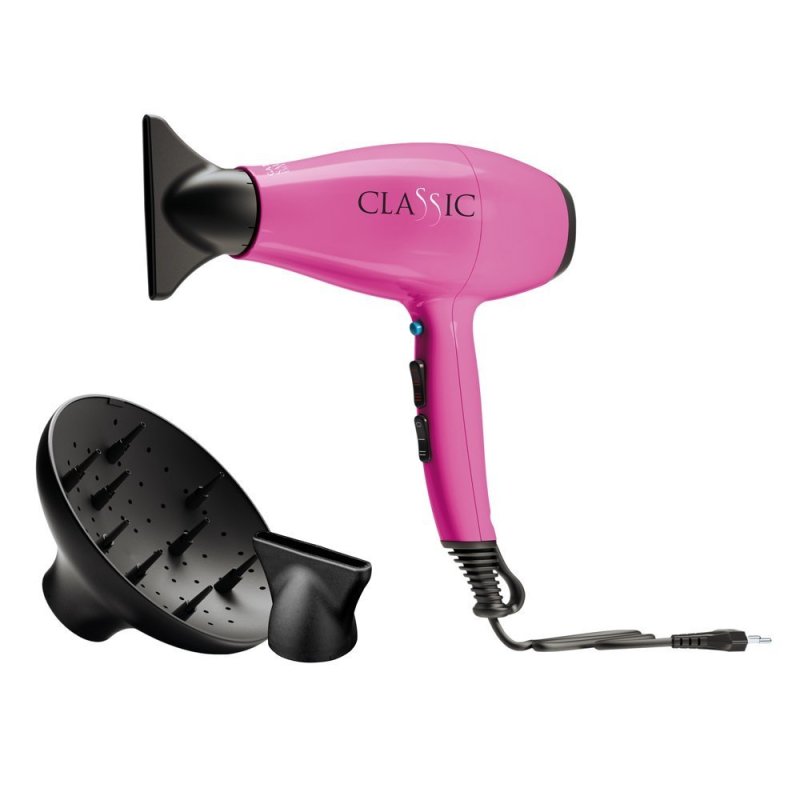 Gama Italy Professional Professional Hair Dryer with Italian AC Motor 2200W - Elegant, Ergonomic Design - Made in Italy
