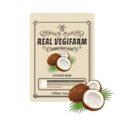 Fortheskin Super Food Real Vegifarm Double Shot Mask Coconut