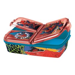 Stor - Multi Compartment Sandwich Box - Spidermann (83520)