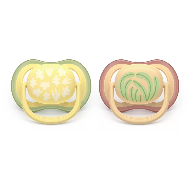 Philips Avent - Ultra air soother, 0-6m,Yellow/orange