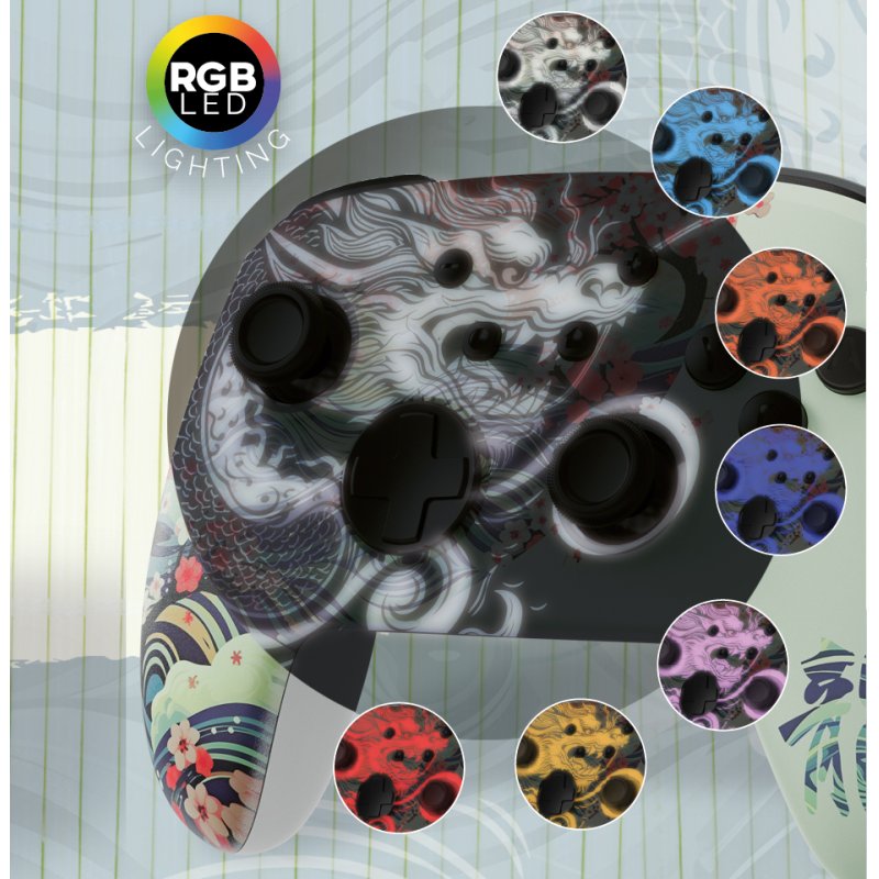 Freaks and Geeks 299364 accessoire de jeux vidéo Multicolore Bluetooth Manette de jeu Nintendo Switch, PC