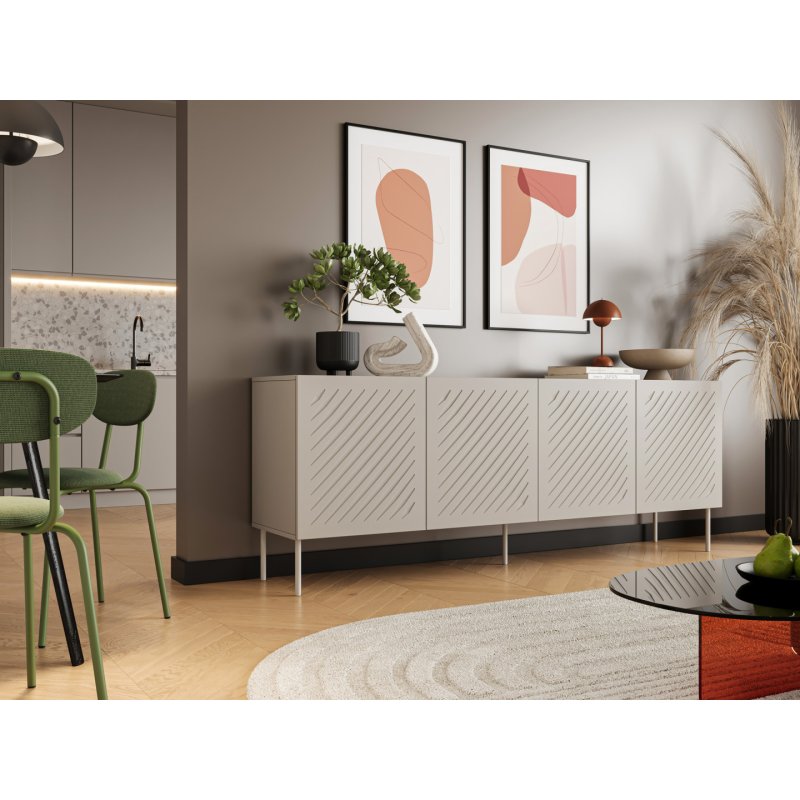 Cama SIENA chest of drawers 200x40x75 cashmere matt