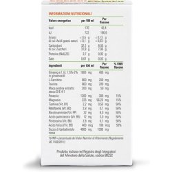 Energistar Power Energy Against Fatigue Muscle Function Natural Ingredients Ginseng Carnitine Maca Magnesium Potassium