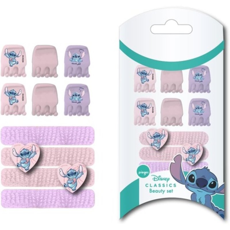 Disney Stitch Hair Accessories Beauty Set for Girls