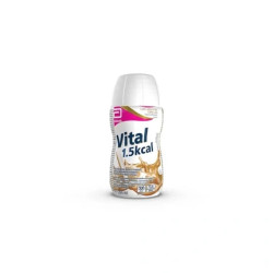 Abbott Vital 15 Kcal Nutritional Supplement High Caloric And High Protein Coffee Latte Flavor 200 Ml