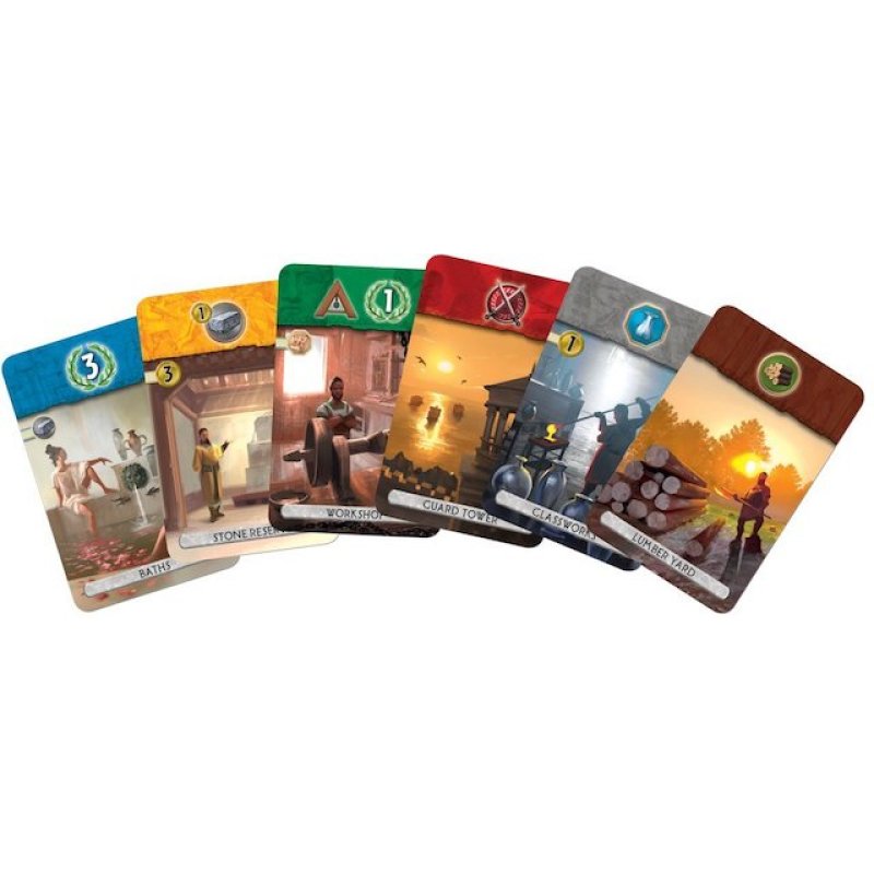 Asmodee 7 Wonders Duel Jeu de société Guerre