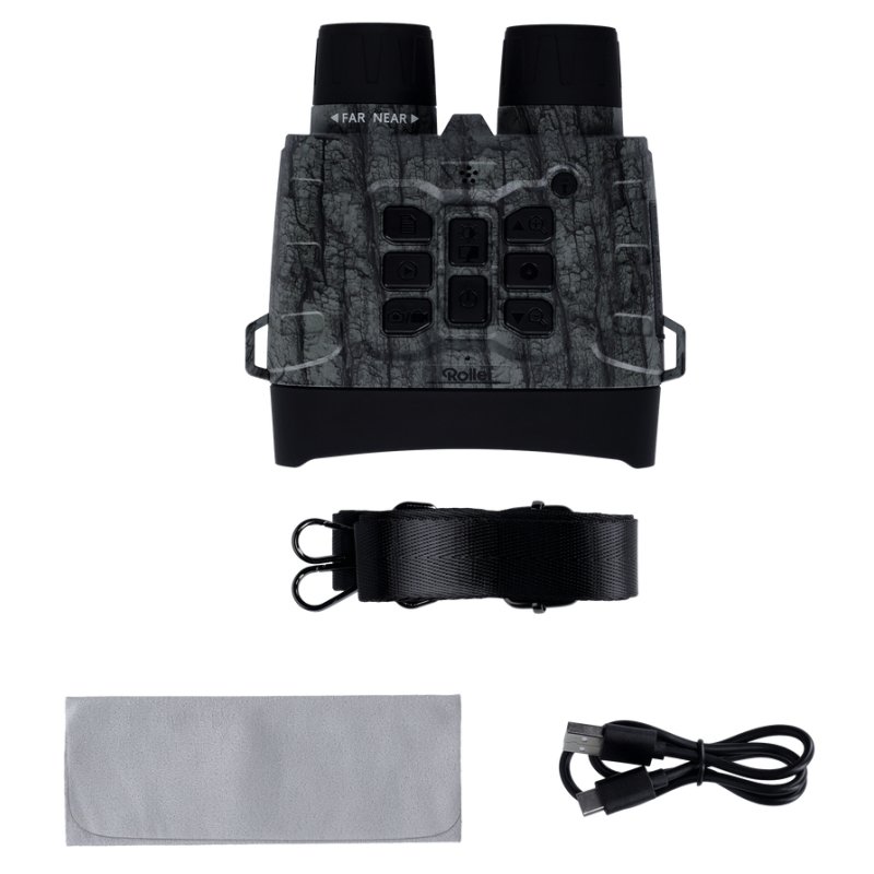 Rollei 40538 trail camera CMOS Night vision Black, Grey 3840 x 2160 pixels