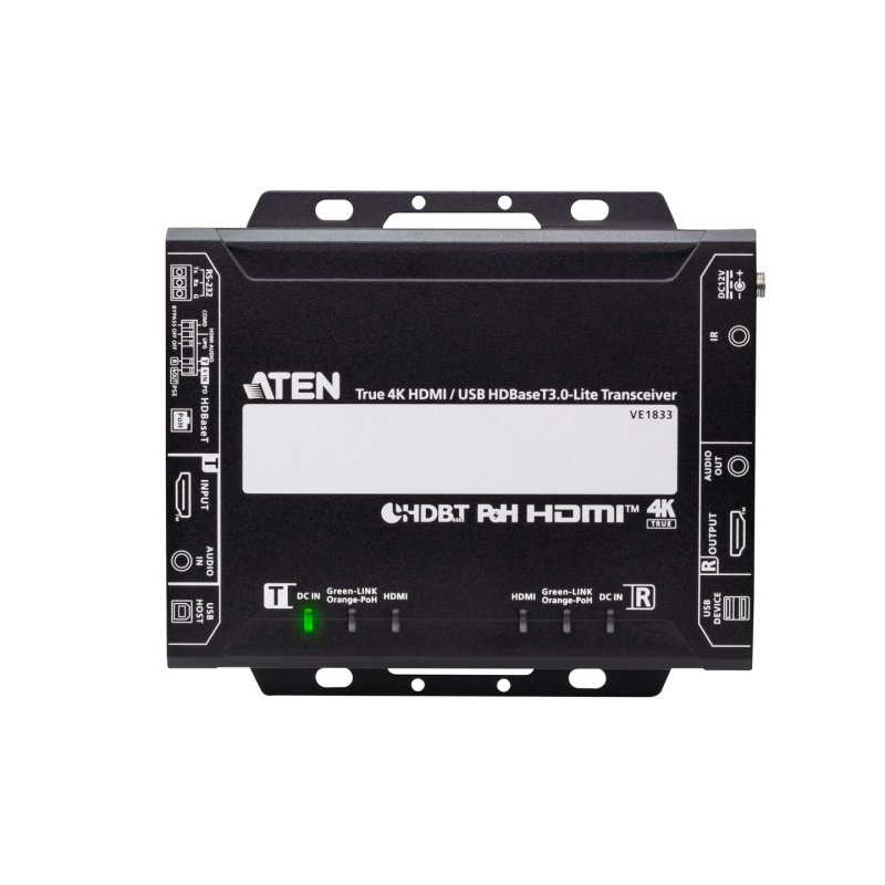 ATEN VE1833 Émet.-récep. Lite avec PoH HDMI / USB HDBaseT 3.0 True 4K à 40m