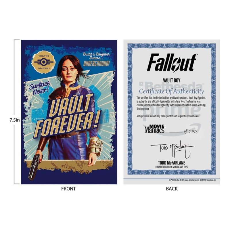 FALLOUT - Vault Boy "Version 2" - Figurine Movie Maniacs 14cm