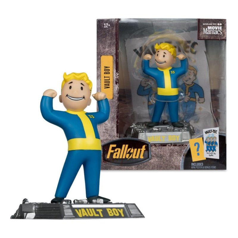 FALLOUT - Vault Boy "Version 1" - Figurine Movie Maniacs 14cm