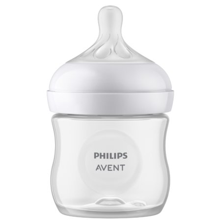 Philips Avent - Baby Bottle, 1 Bottle, 4oz/125ml, Slow Flow Nipple, 0-3m