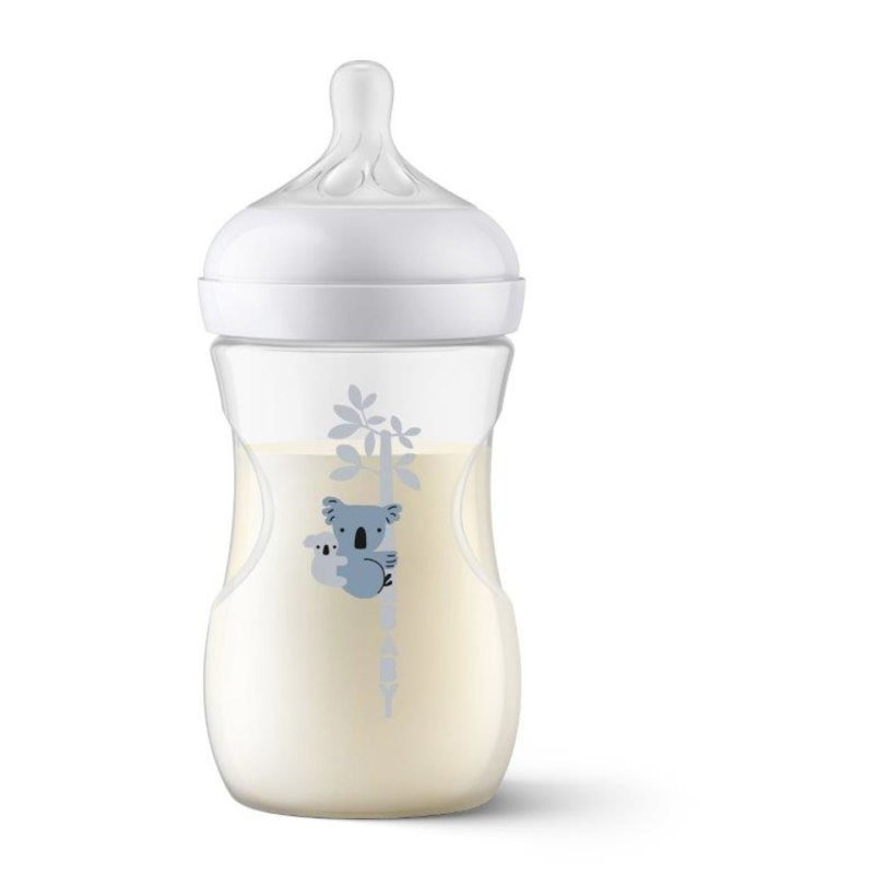 Philips Avent - Baby Bottle, 1 Bottle, 9oz/260ml, medium Flow Nipple, 3-6m