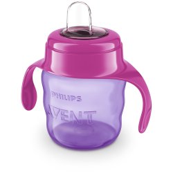 Philips Avent - Spout cup, 6m , purple