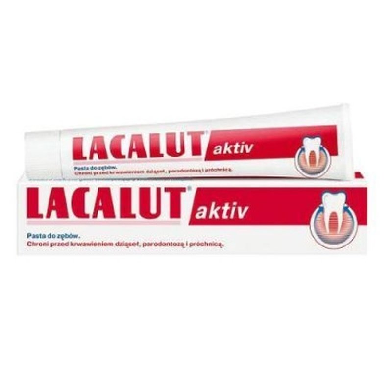 Lacalut Aktiv Toothpaste Recommended For Bleeding Gums - 100 Ml