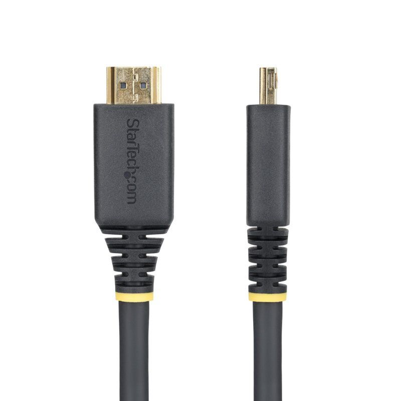 StarTech.com Câble HDMI Haute Vitesse de 5 m avec Connecteurs à Verrouillage, 4K 60 Hz/1440p 144 Hz, HDR10/HDCP