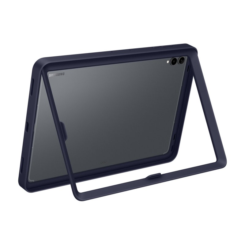 Coque avec bords renforcés fonction Stand Coloris Bleu Marine pour Galaxy Tab S1