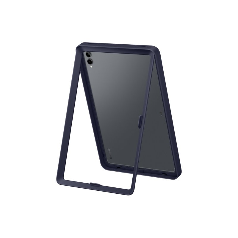 Coque avec bords renforcés fonction Stand Coloris Bleu Marine pour Galaxy Tab S1