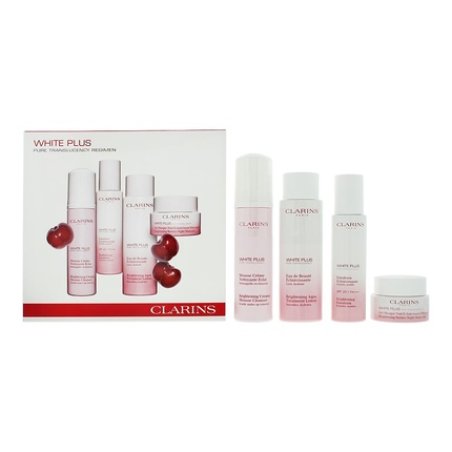 Clarins White Plus 4 Piece Gift Set For Women