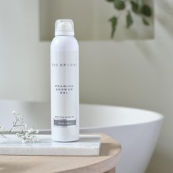 Ted Sparks Fresh Linen Shower Foam with Pleasant Fragrance