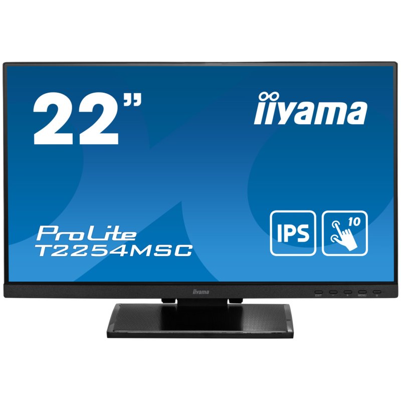 IIYAMA Moniteur T2254MSC-B1AG / ProLite T2254MSC-B1AG Noir