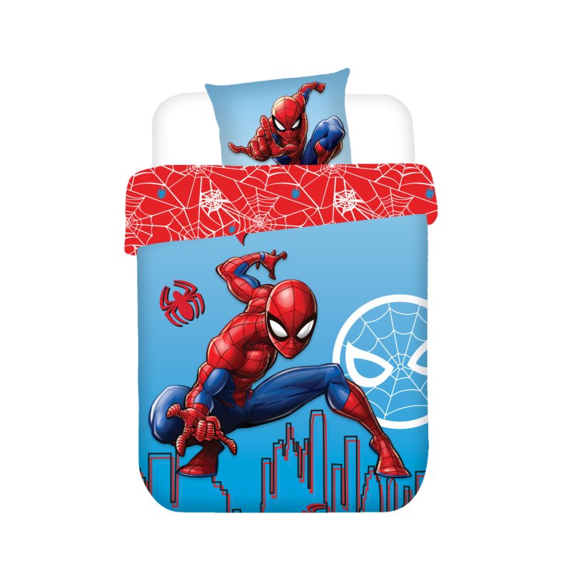 Spiderman bedlinen size 140x200