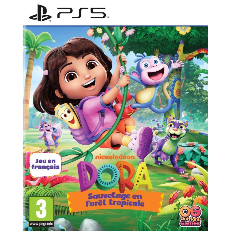 BANDAI NAMCO Entertainment Dora: Rainforest Rescue Standard Français PlayStation 5