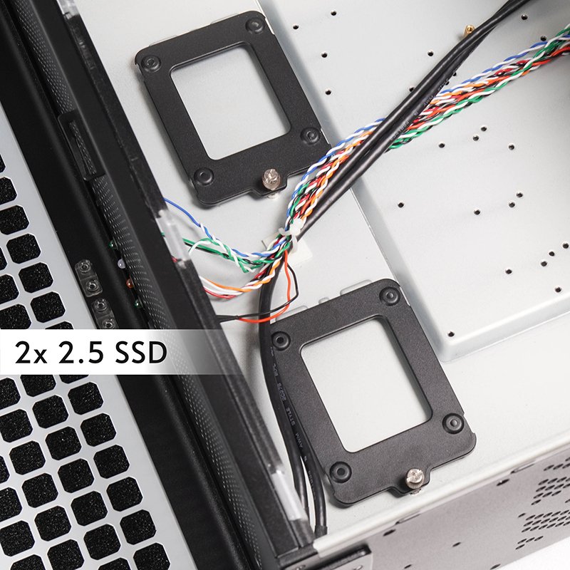 Chieftec UNC-409S-AIO-OP computer case Rack Black