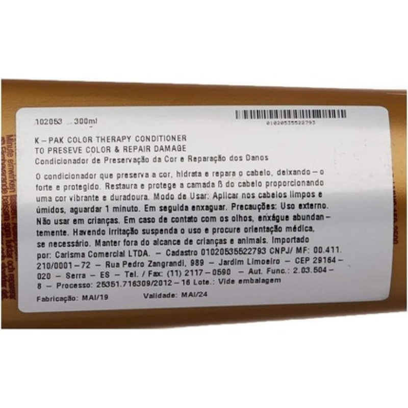 Joico K-PAK Color Therapy Conditioner 300ml