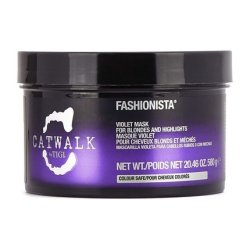Tigi Catwalk Fashionista Mask for Blondes/Highlights Violet 7.05 Oz