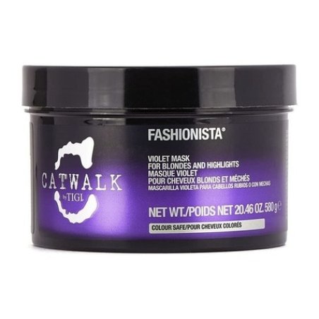 Tigi Catwalk Fashionista Mask for Blondes/Highlights Violet 7.05 Oz