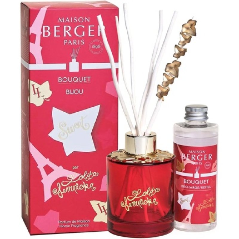Maison Berger Fragrance Diffuser Lolita Lempicka 100ml with Vegetable Willow Sticks