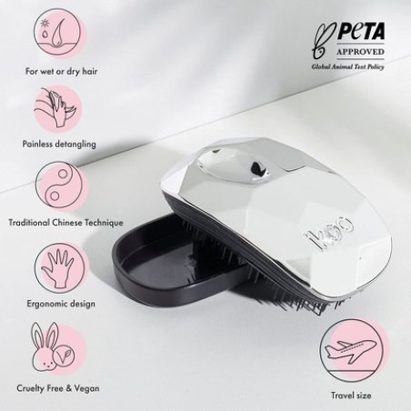 Ikoo Pocket Black Prima Ballerina Brush