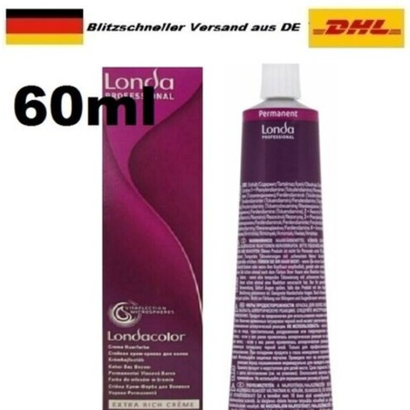 Londa Cream Hair Colour Permanent Hair Color Various Shades 60ml
