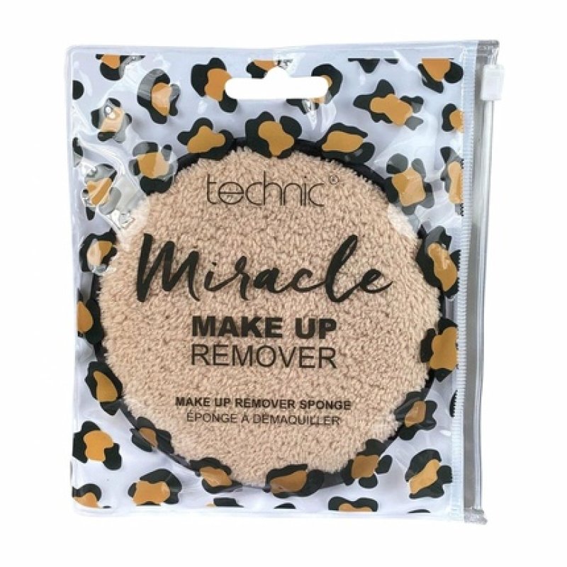 Technic Miracle Makeup Remover Reusable Facial Sponge Cleaner Zero Waste