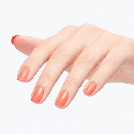 OPI Infinite Shine Long-Wear Lacquer Orange Nail Polish 14.7ml Summer Make the Rules, Flex on the Beach