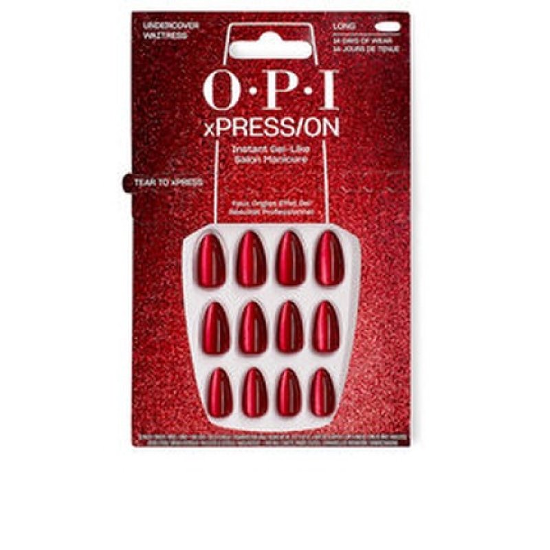 Opi Xpresson What's Your Mannitude Collection Artificial Nails Undercover Waitress