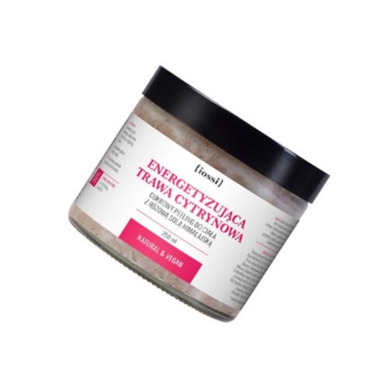 IOSSI Body Sugar Scrub Lemongrass & Pink Himalayan Salt 250ml