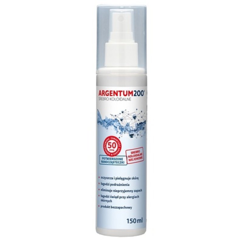 Aura Herbals Argentum200 Sebro Colloidal 50ppm Aerosol 150ml