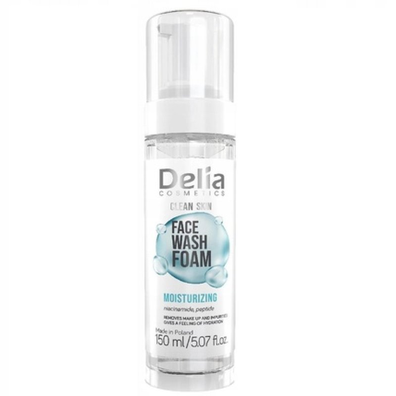 Delia Clean Skin Moisturizing Face Cleansing Foam 150ml