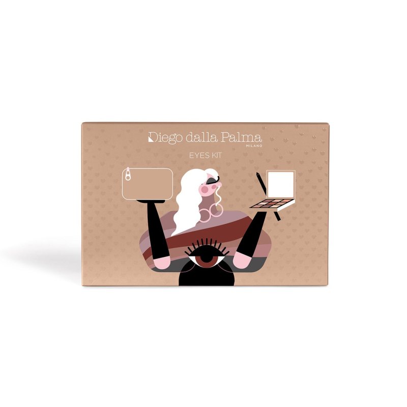 Diego dalla Palma Kit Occhi Warm kit de maquillage pour les yeux 3 pièce(s)