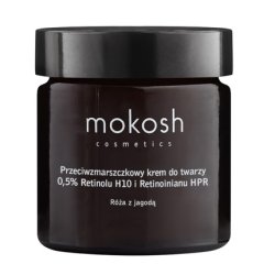 Mokosh Rejuvenation And Renewal Antiwrinkle Face Cream 05 Retinol H10 And Retinoid Hpr Rose With Berry 60ml